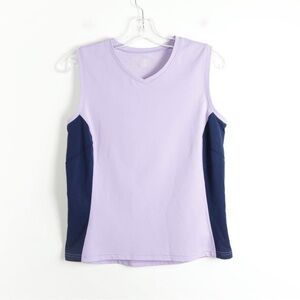 MEC lavender sleeveless tank top lilac gym purple athletic hiit yoga workout M